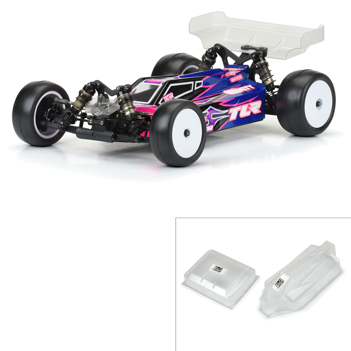 Sector Light Weight Clear Body for TLR 22X-4