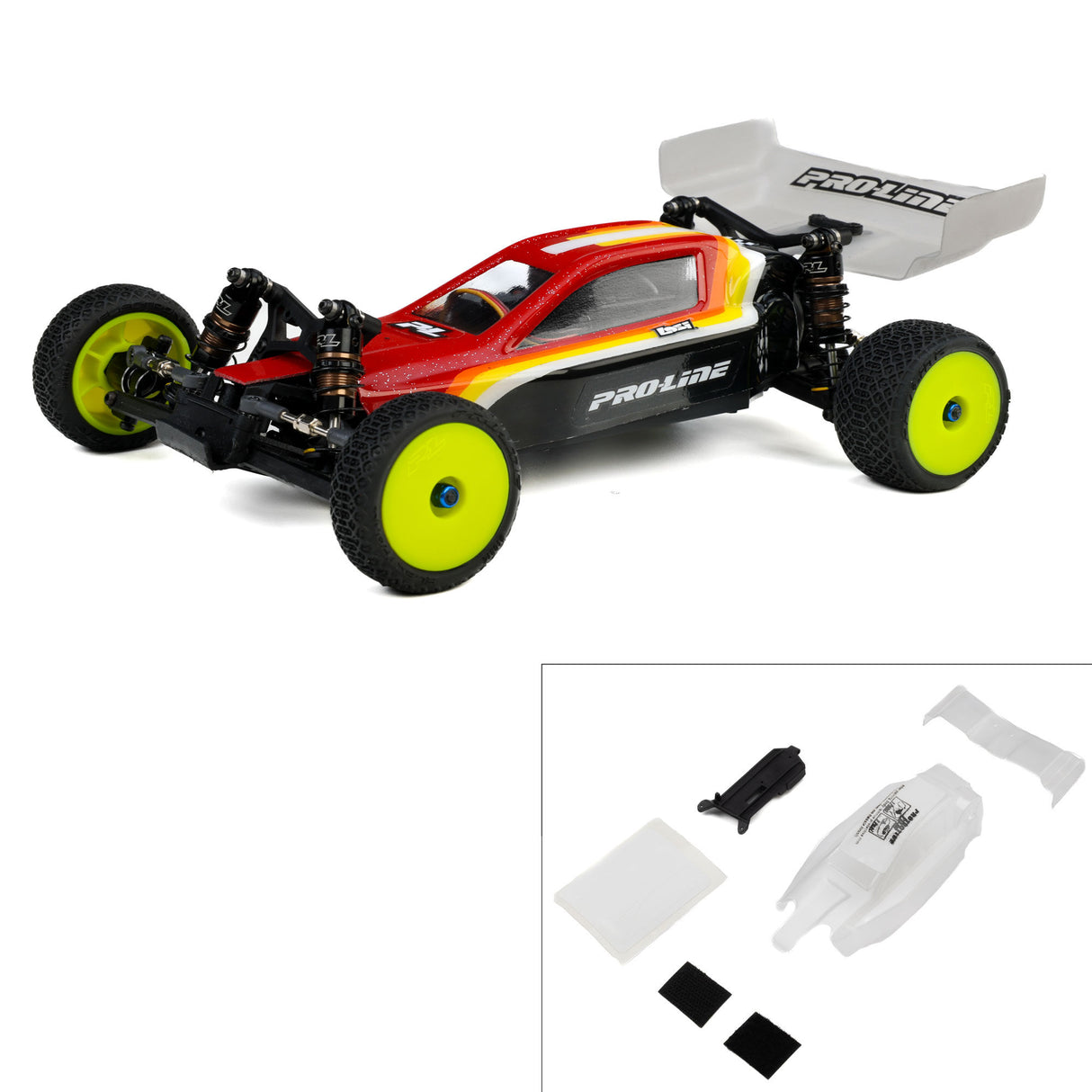 Proline 1/24 Pre-Cut Crowd Pleazer Clear Body with ESC Relocator: Lo G-PRO371517