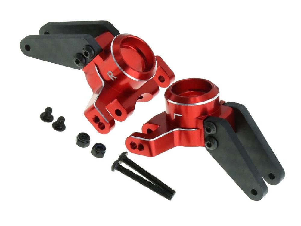 Rear Hub Red Aluminum 4S / Kraton
