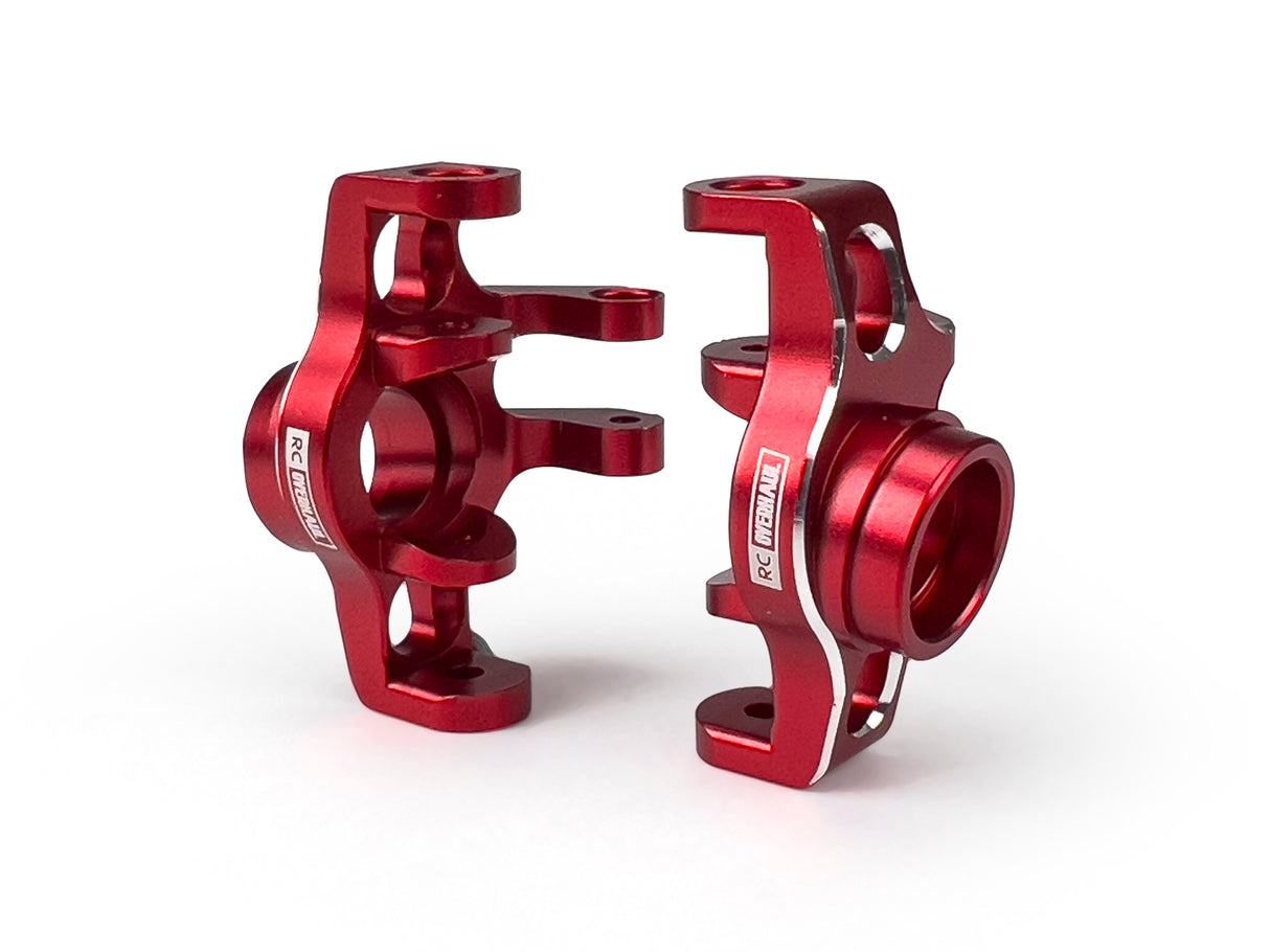 Front Hubs Red Aluminum 1/18 Grom