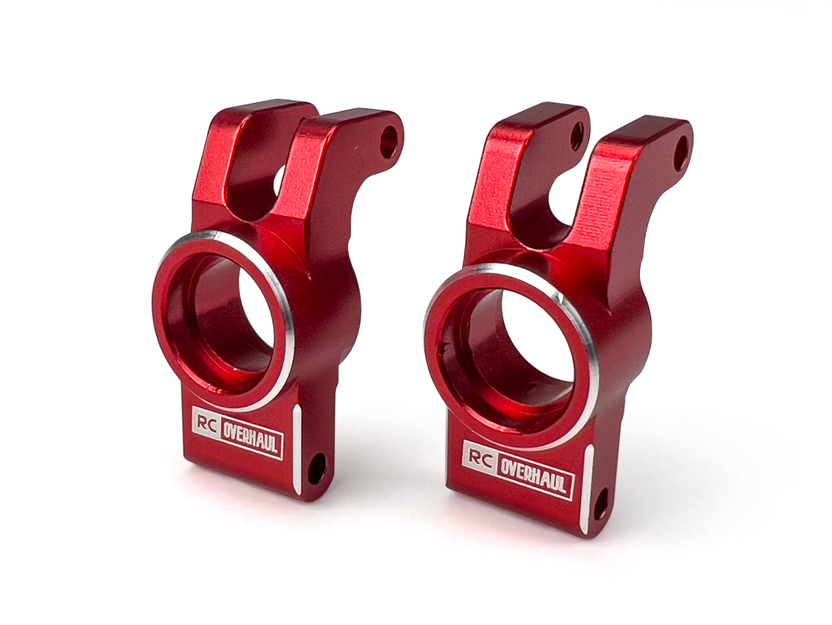 Rear Hubs Red Aluminum 1/18 Grom