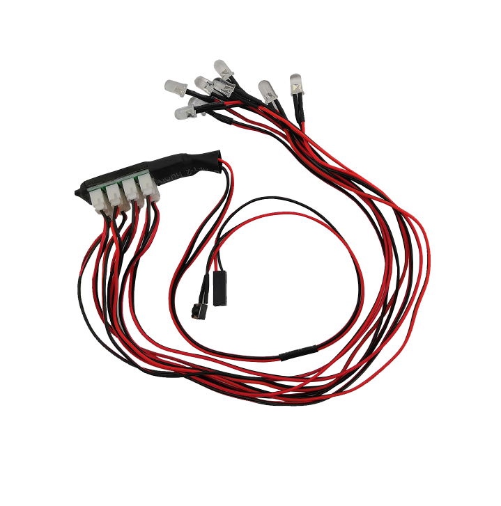 LED Light set Car (4 x white 2 x red 2 x orange)