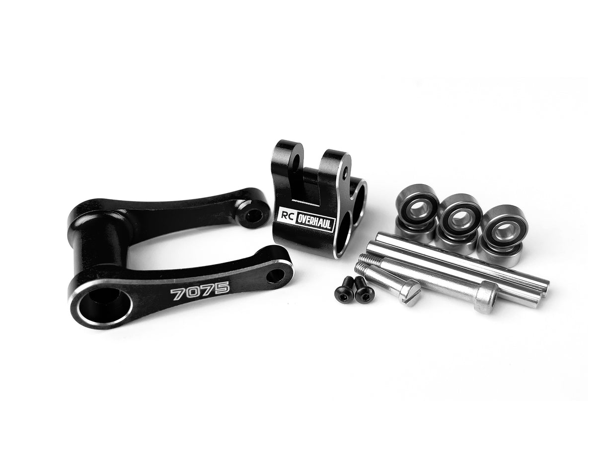 Aluminum Knuckle & Pull Rod Promoto Black