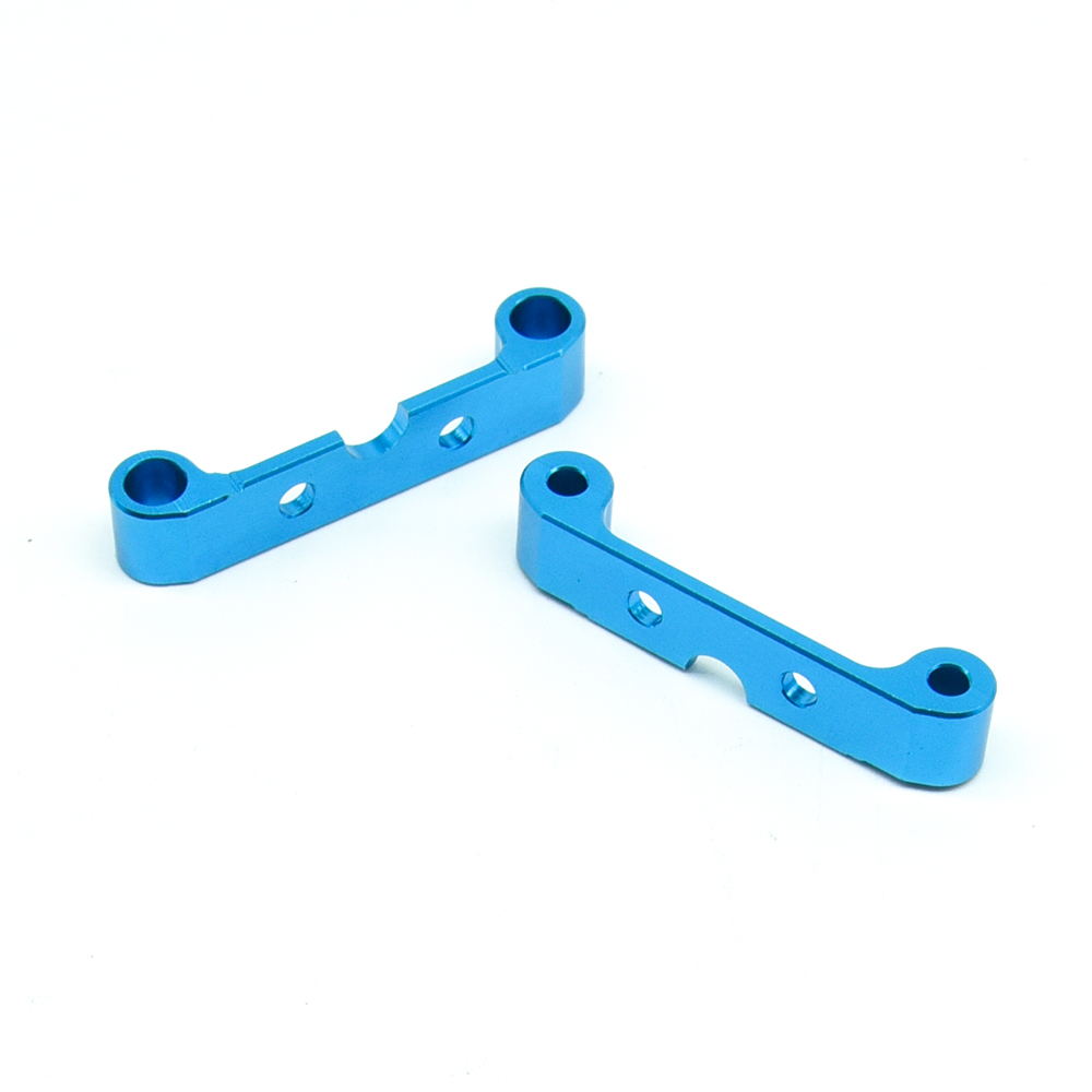 Sus Arm Mount Fr & Rr Blue Aluminum TT01