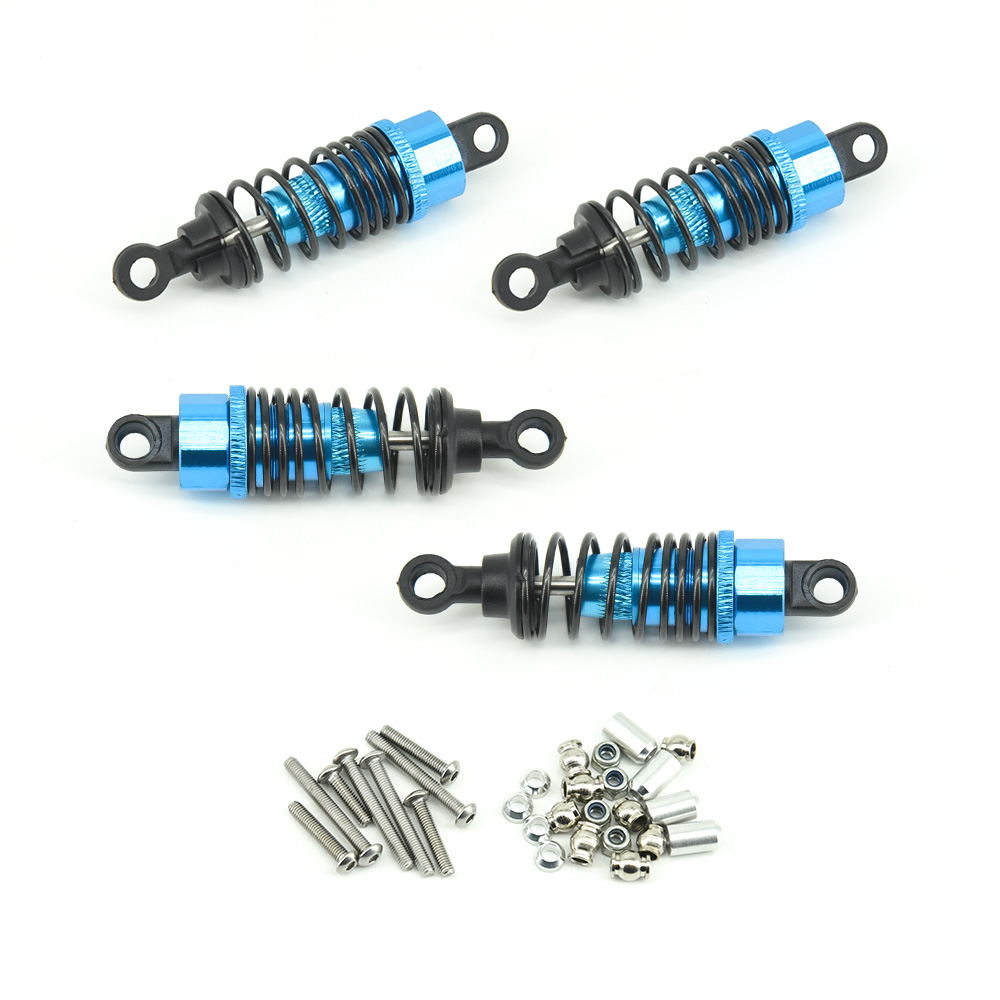 Shock Set 4pcs Blue Aluminum TT01