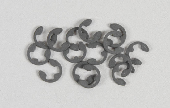 FG Modellsport RC Car Spares E-Clip (Steel) 3.2mm (Pk15) 06732/3 (Box 84)