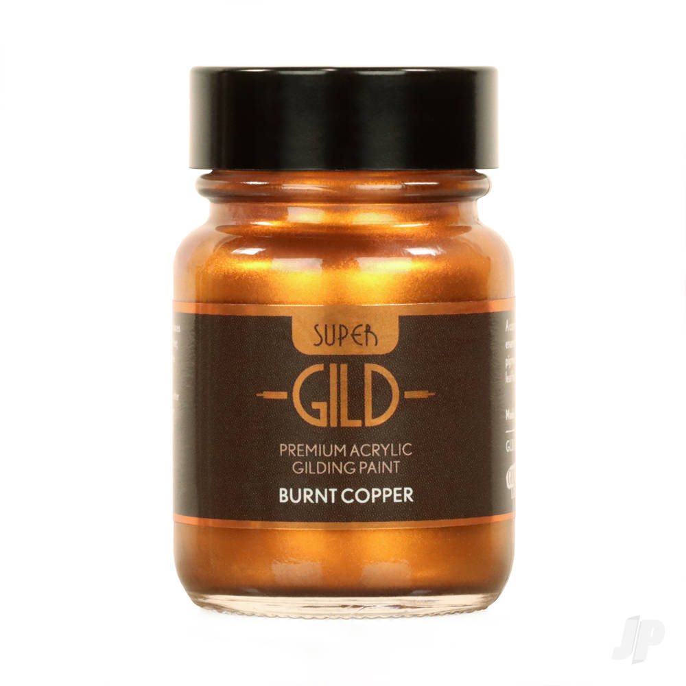 Super GILD Acrylic Gilding Enamel Paint Burnt Copper (30ml)