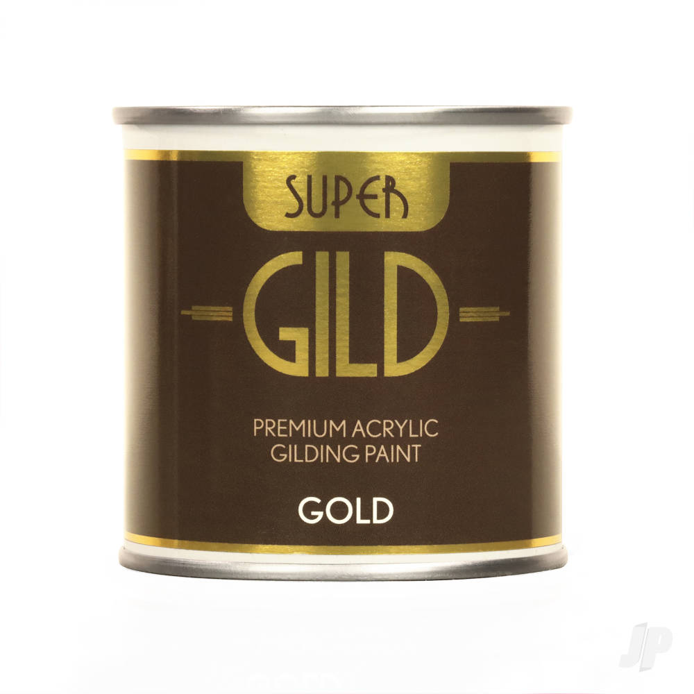 Super GILD Acrylic Gilding Enamel Paint Gold (250ml Tin)