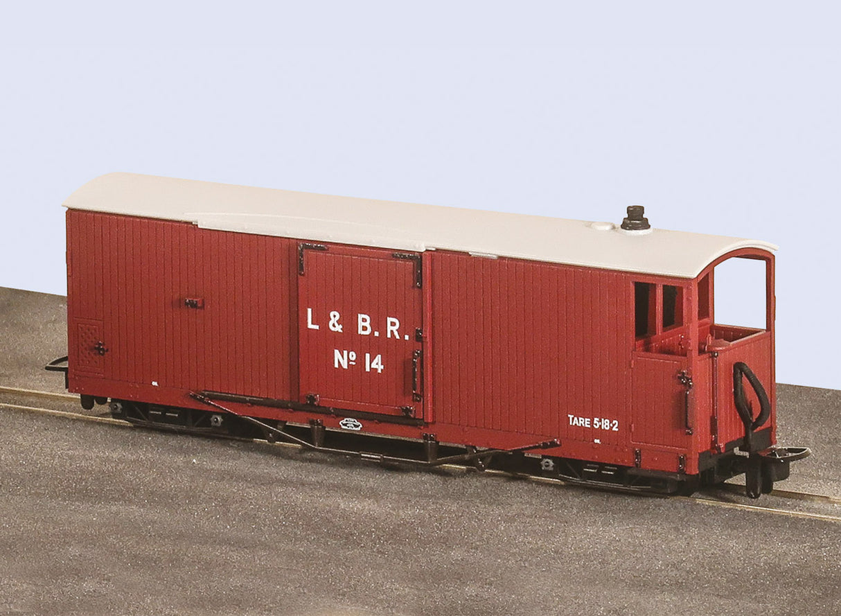 L&B GLT 8 Ton Bogie Goods Brake Van L&B Livery No11