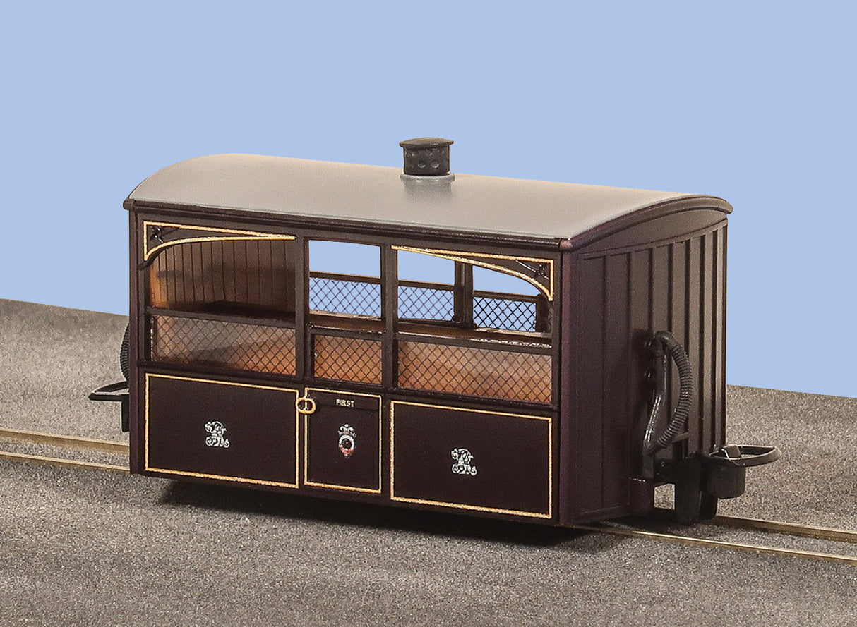 Ffestiniog 4 Wheel Bug Box Coach Zoo Car Victorian Livery