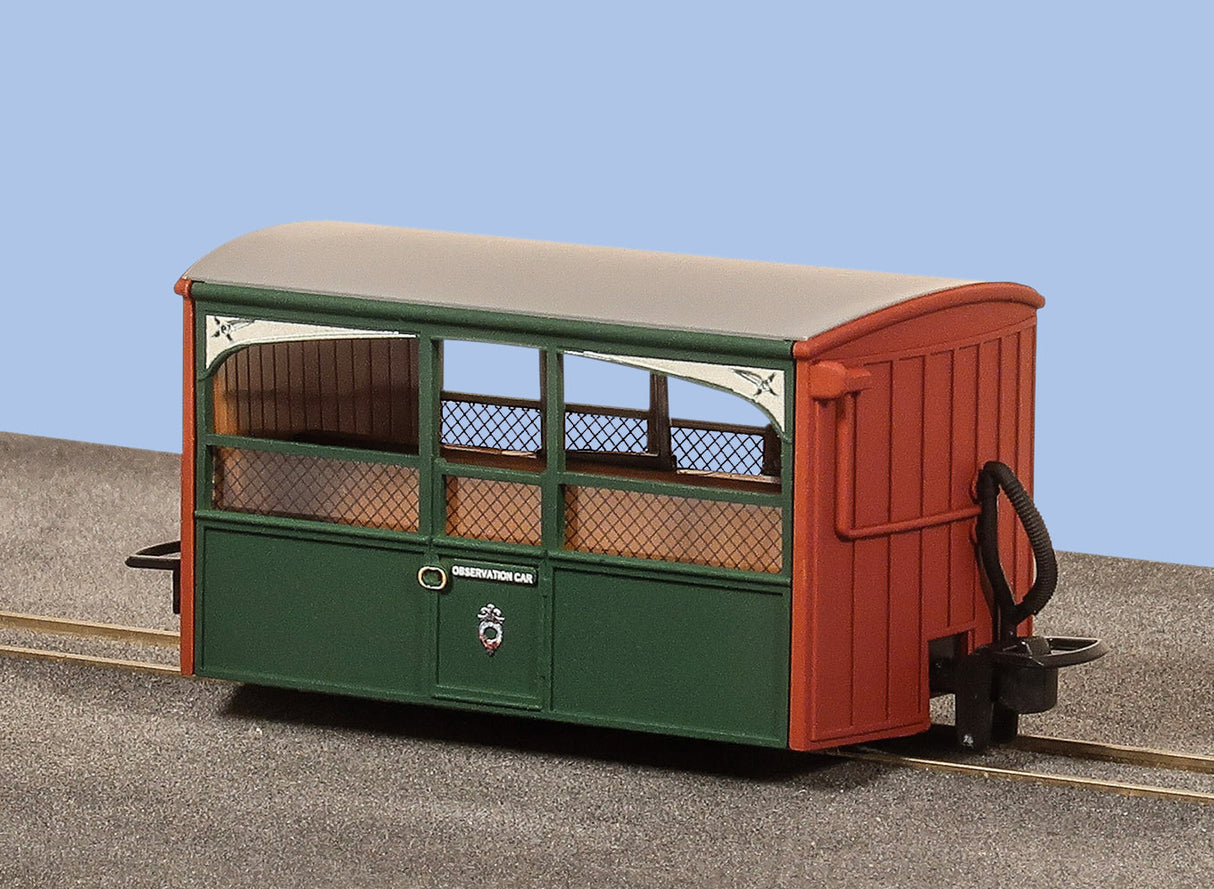 Ffestiniog 4 Wheel Bug Box Coach Zoo Car Early Pres Livery