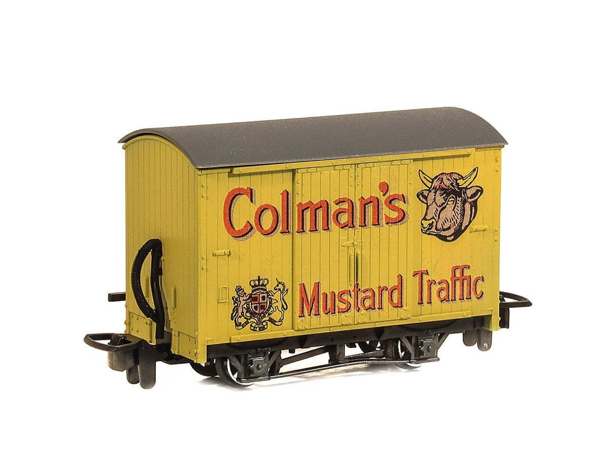 PECO GLT OO-9 Box Van Colmans Mustard