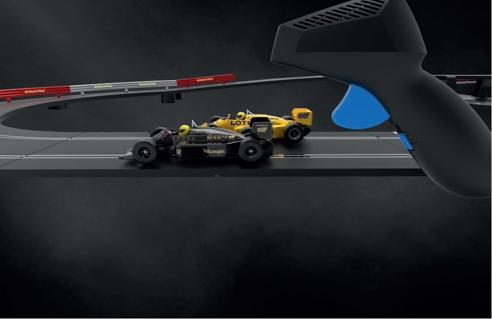Scalextric 1980s Grand Prix Race Set - Lotus 98T vs Lotus 99T C1432M