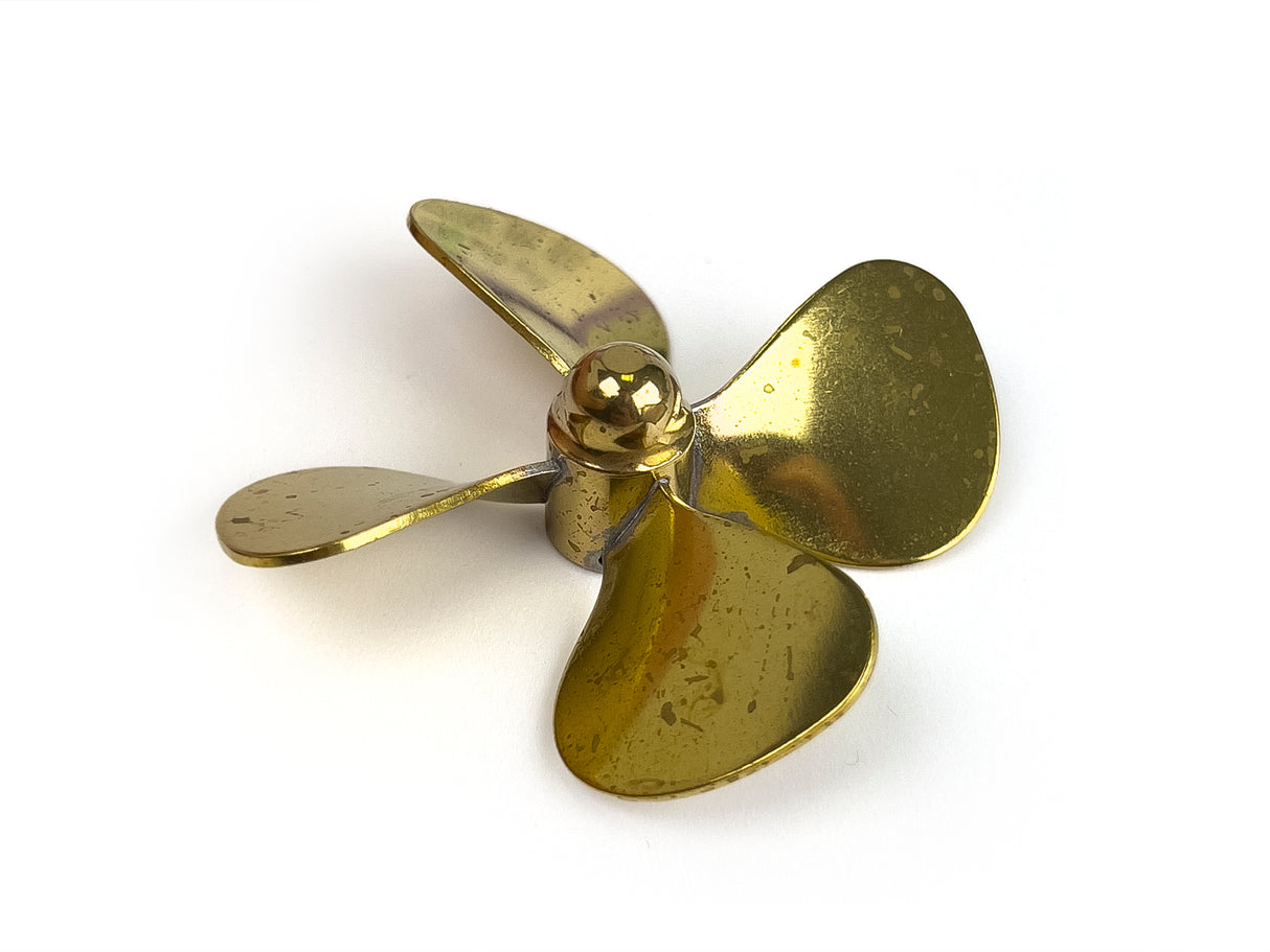 Brass Propeller (Classic) 4 Blade 60mm M4 RH