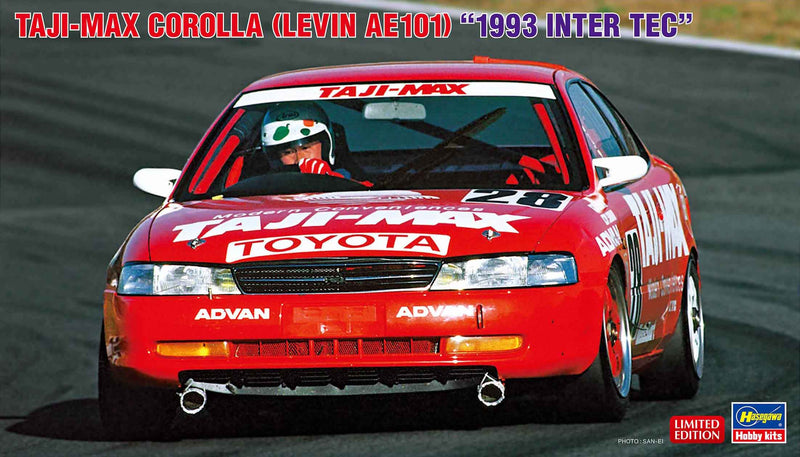 Hasegawa 1:24 Taji-Max Corolla Levin 1993 Inter Tec Kit HA20630