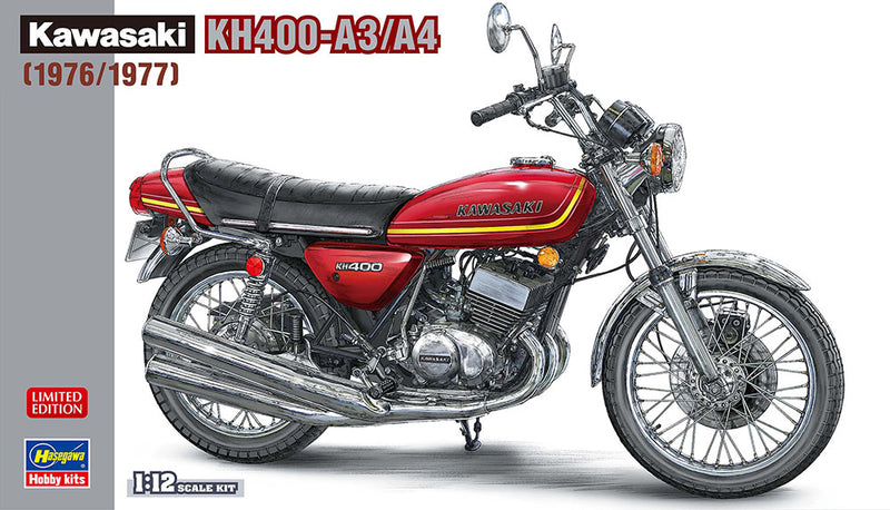 Hasegawa Model Kits - 1:12 Kawasaki KH400-A3:A4 Kit