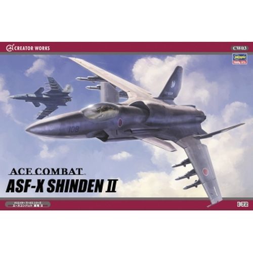 Hasegawa 1/72 Ace Combat ASF-X SHINDEN II Kit HCW03