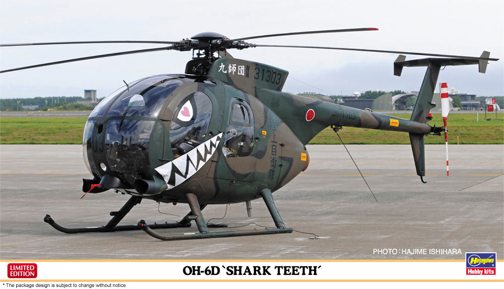 Hasegawa Model Kits - 1:48 OH-6D Shark Teeth Kit