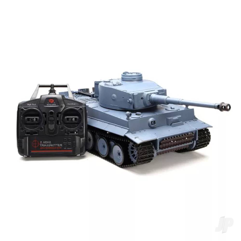 Henglong 1:16 German Tiger I with Infrared Battle System (2.4GHz + Shooter + Smoke + Sound + Metal Gearbox)