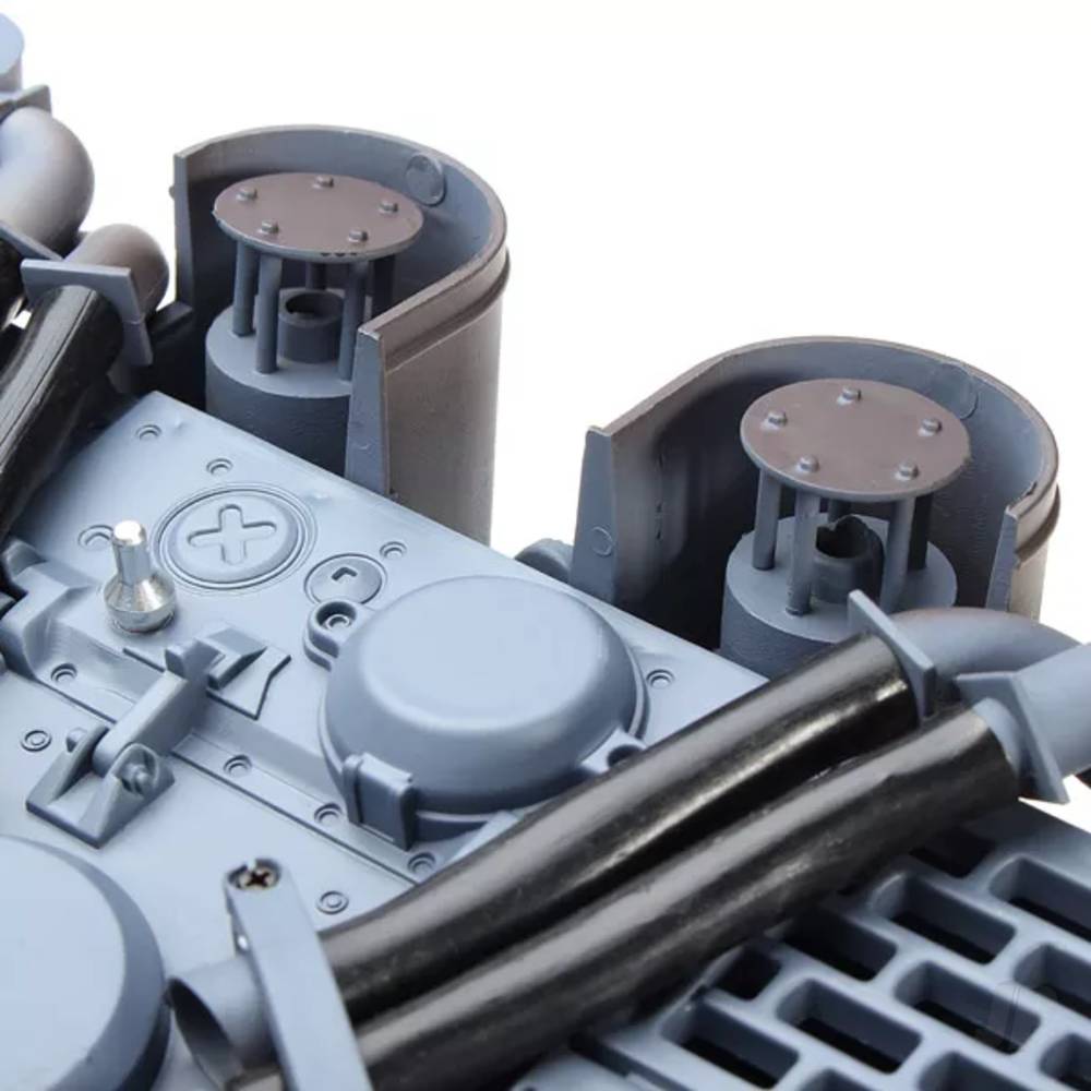 Henglong 1:16 German Tiger I with Infrared Battle System (2.4GHz + Shooter + Smoke + Sound + Metal Gearbox + Tracks + Driver Wheel + Idler)