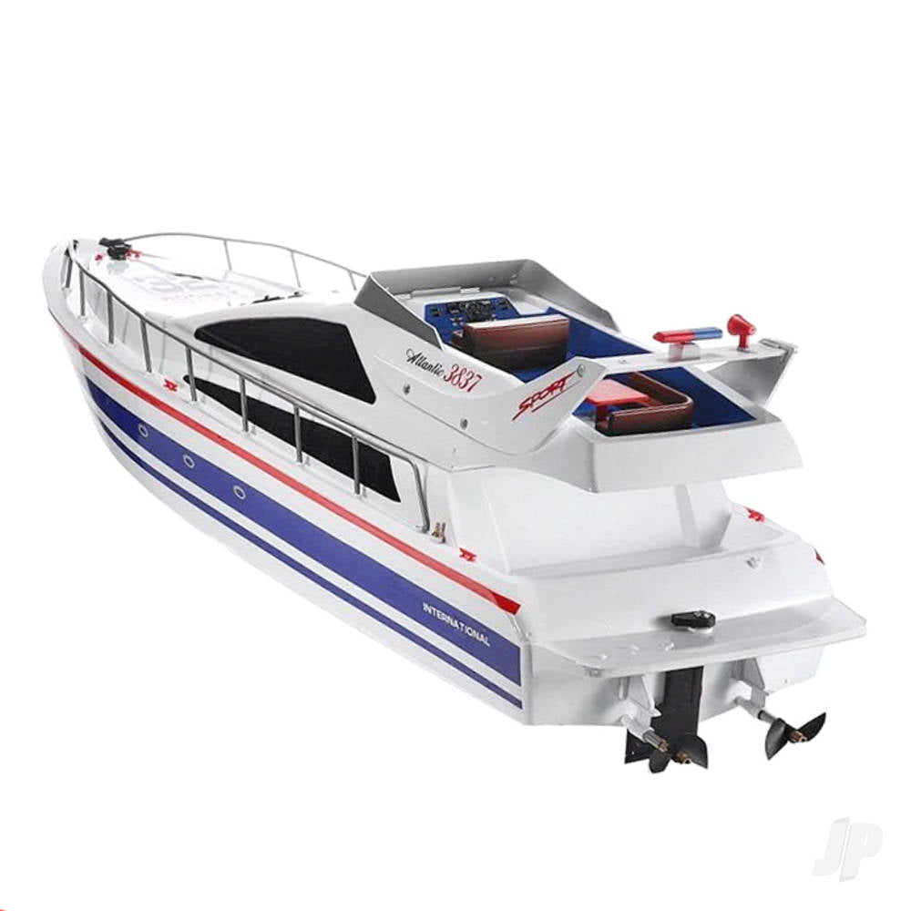 HENGLONG Atlantic Yacht (Luxury Powerboat) RTR - Blue (700mm) HLG3837B