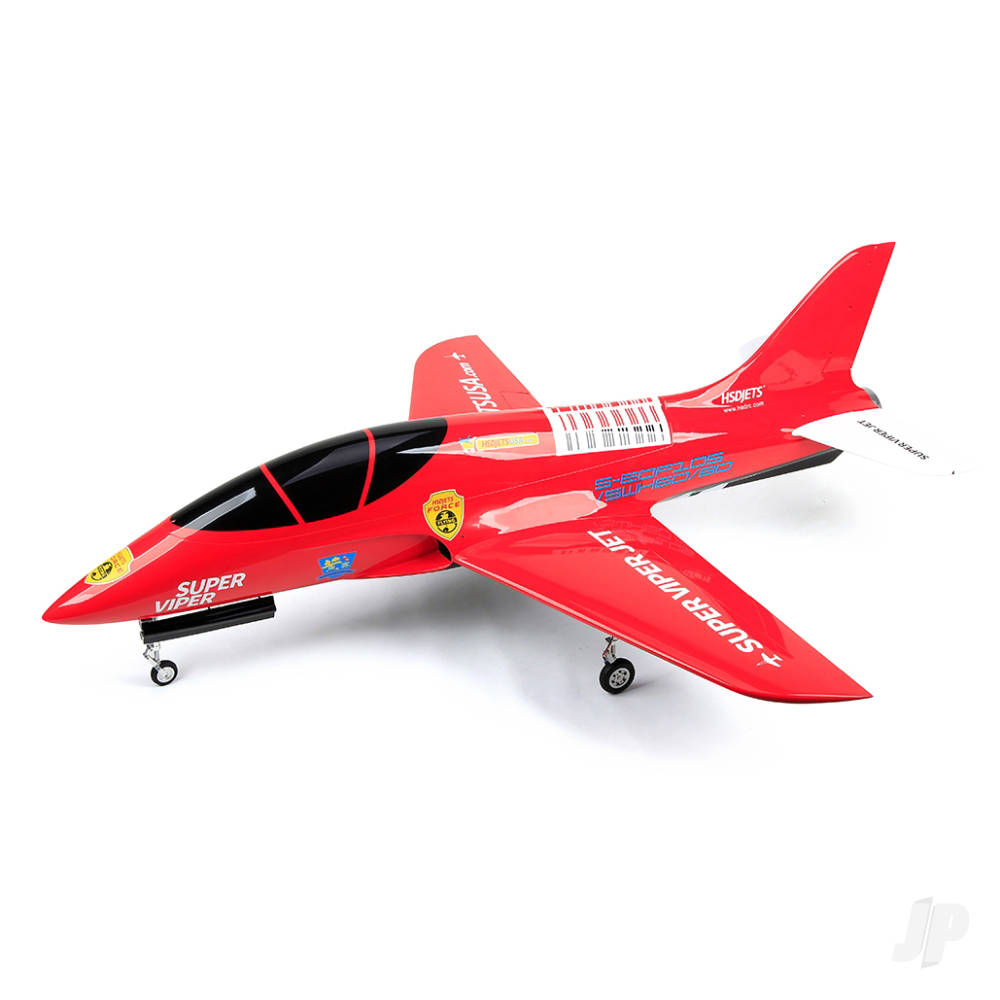 Super Viper 120mm EDF Composite Jet Red 1800mm (PNP 12S)