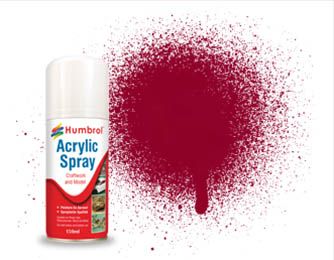 Humbrol 150ml Spray 20 Crimson