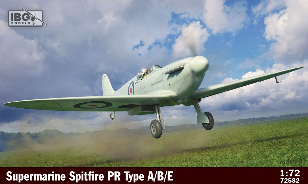IBG 1/72 – Supermarine Spitfire PR Type A/B/E – Cotton Club 1939-40 Kit 72582