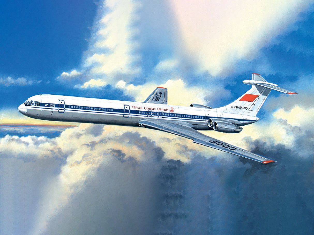 Ilyushin-62M Soviet Passenger Aircraft