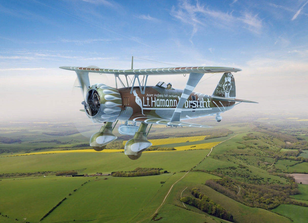 ICM Hs 123A-1 WWII German Attack Aircraft