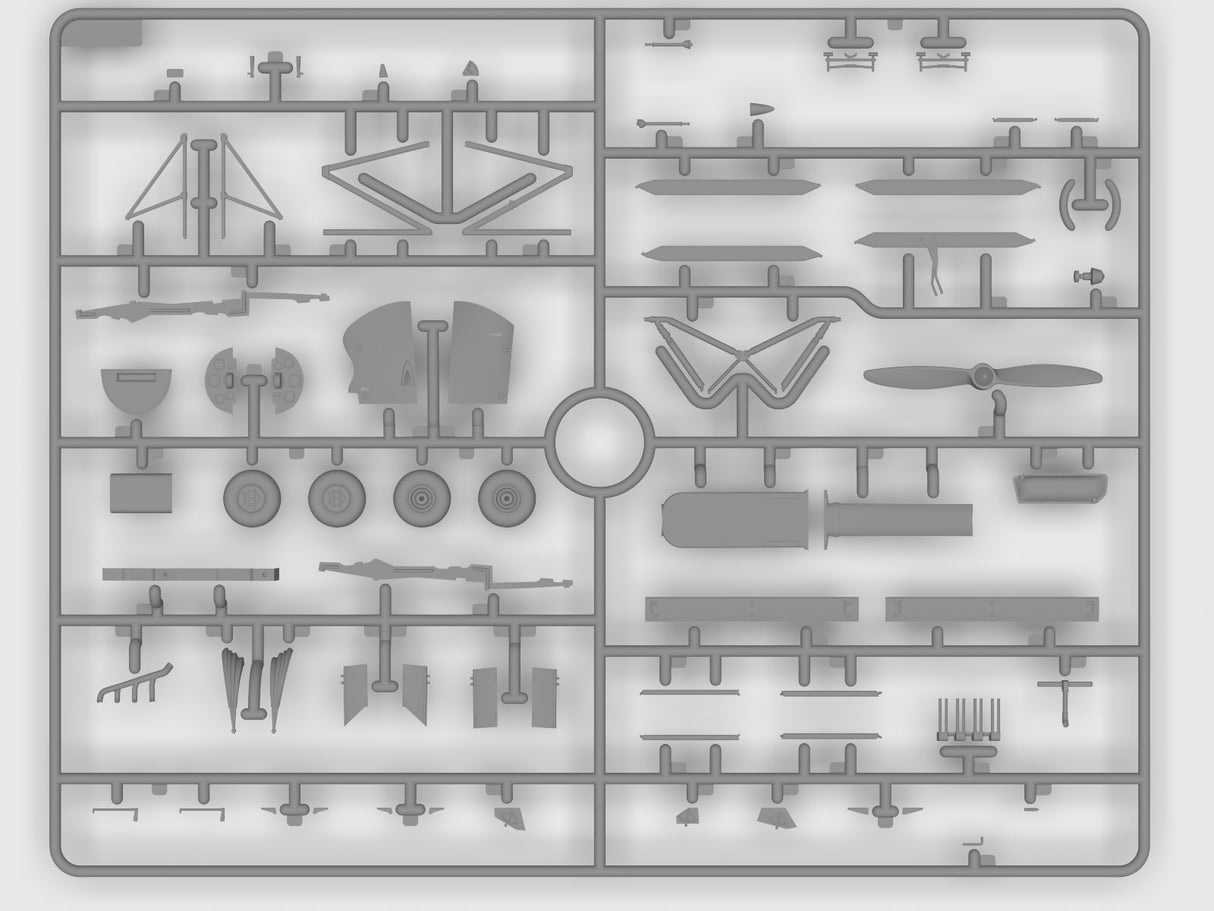 ICM 1/32 De Havilland DH 82A Tiger Moth 32035