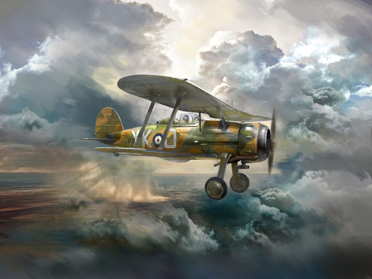 Gloster Gladiator Mk.I WWII British Fighter