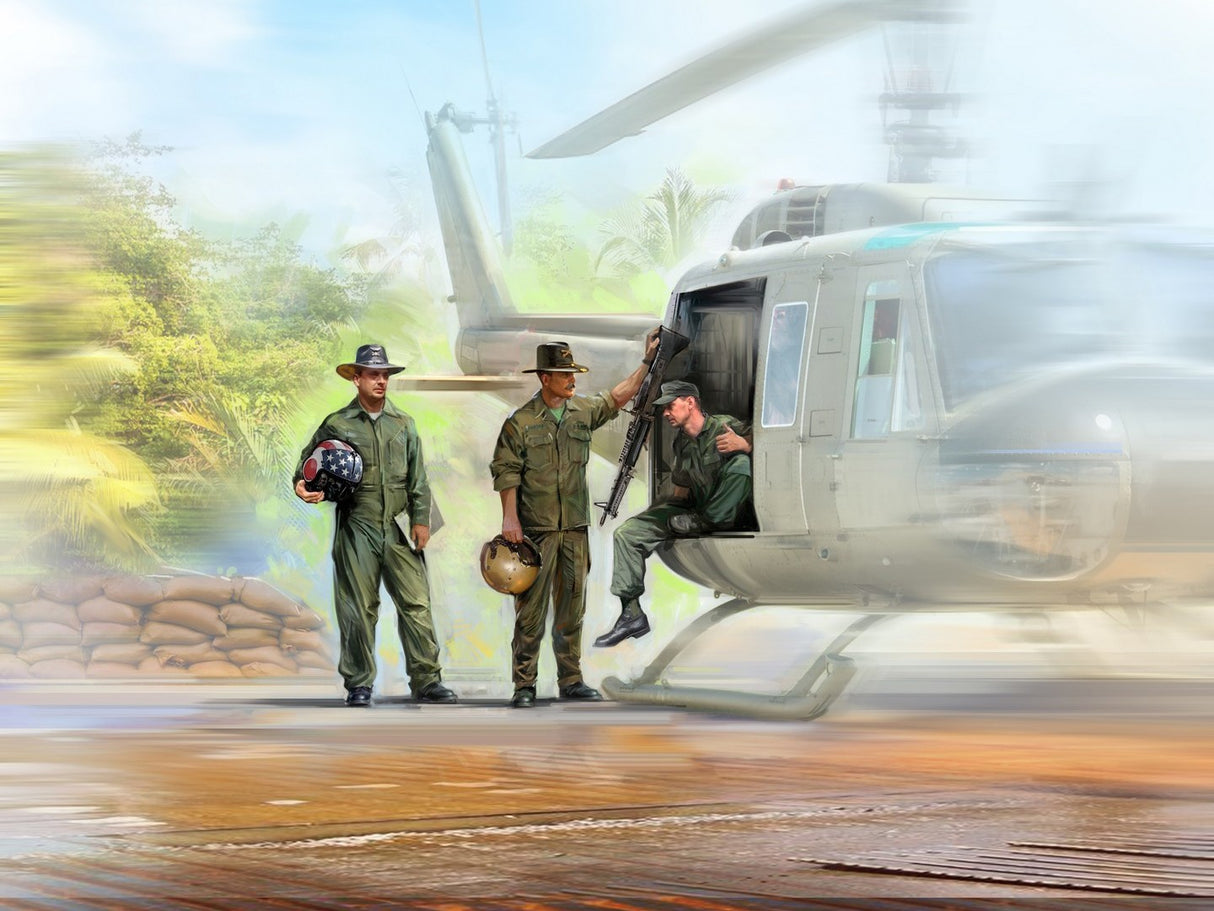 U.S. Helicopter Pilots (Vietnam War) 3 Figures