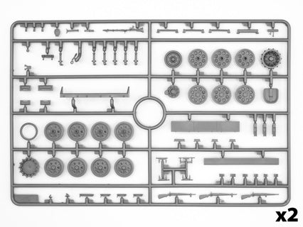 ICM 1/35 WIII Sd.Kfz.251/1 Ausf.B APC Kit 35106