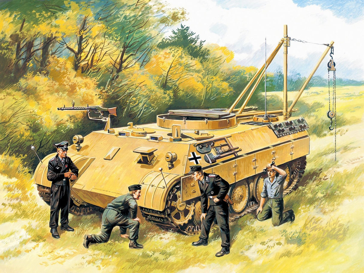 German Tank Crew (1943-1945) 4 Figures
