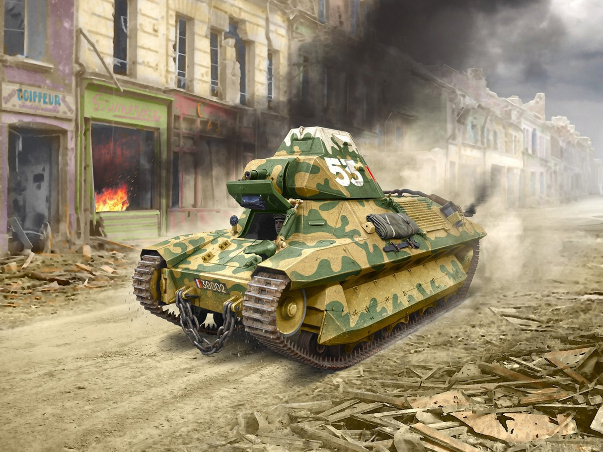 FCM 36 WWII French Light Tank