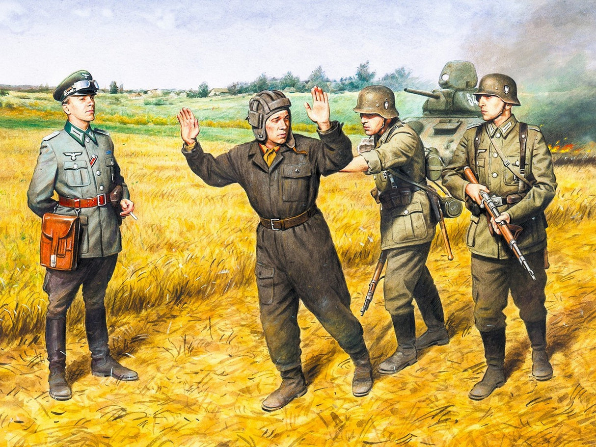 Operation Barbarossa June 22nd 1941 with 4 Figures