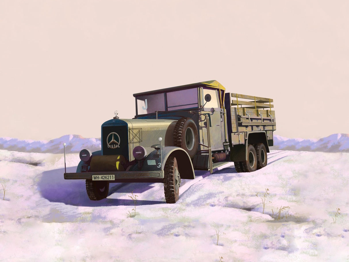Typ LG3000 WWII German Army Truck