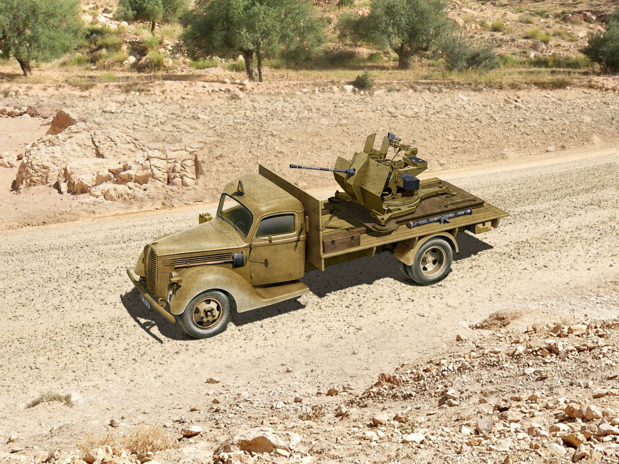 ICM G917T Truppenluftschutzwagen Flak 38 Anti-Aircraft Truck