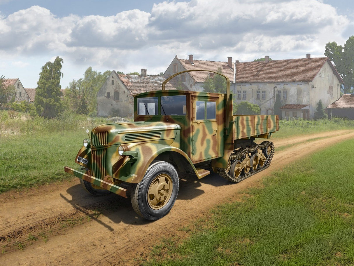 V3000S/SSM Maultier Einheitsfahrerhaus WWII German Truck