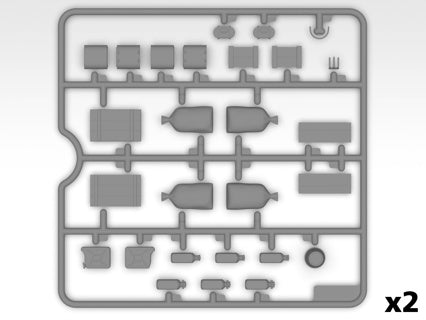 ICM 1/35 AHN Gulaschkanone Truck with 4 Figures & Accessories Kit 35421
