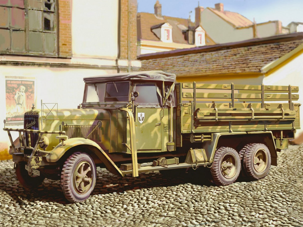 Henschel 33 D1 WWII German Army Truck