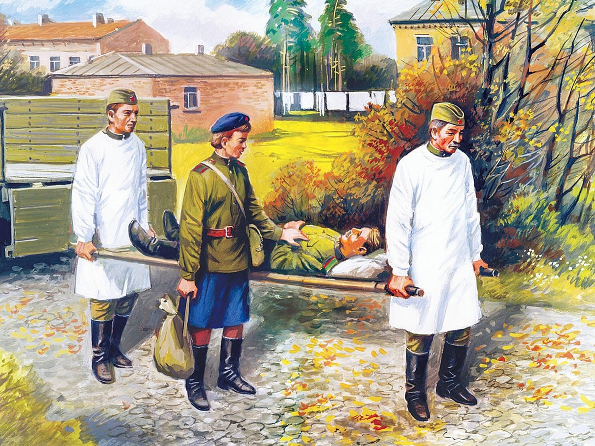 Soviet Medical Personnel (1943-1945) 4 Figures