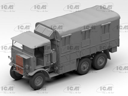 ICM 1/35 Montys Mobile Office Caravan Kit 35603