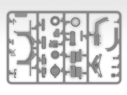 ICM 1/35 Montys Mobile Office Caravan Kit 35603