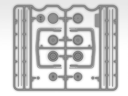 ICM 1/35 Montys Mobile Office Caravan Kit 35603