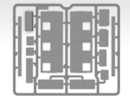 ICM 1/35 Montys Mobile Office Caravan Kit 35603