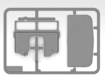 ICM 1/35 Montys Mobile Office Caravan Kit 35603