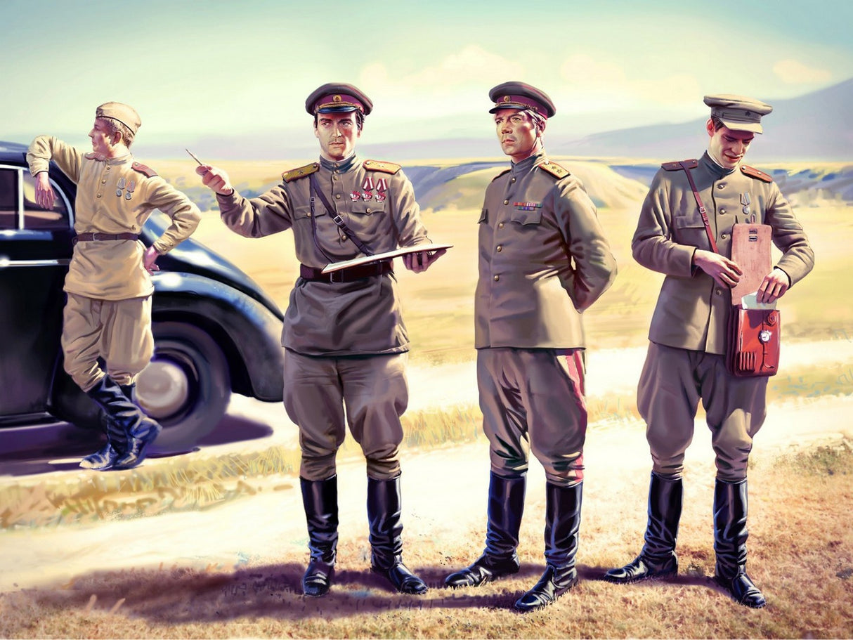 Soviet Staff Personnel (1943-1945) 4 Figures