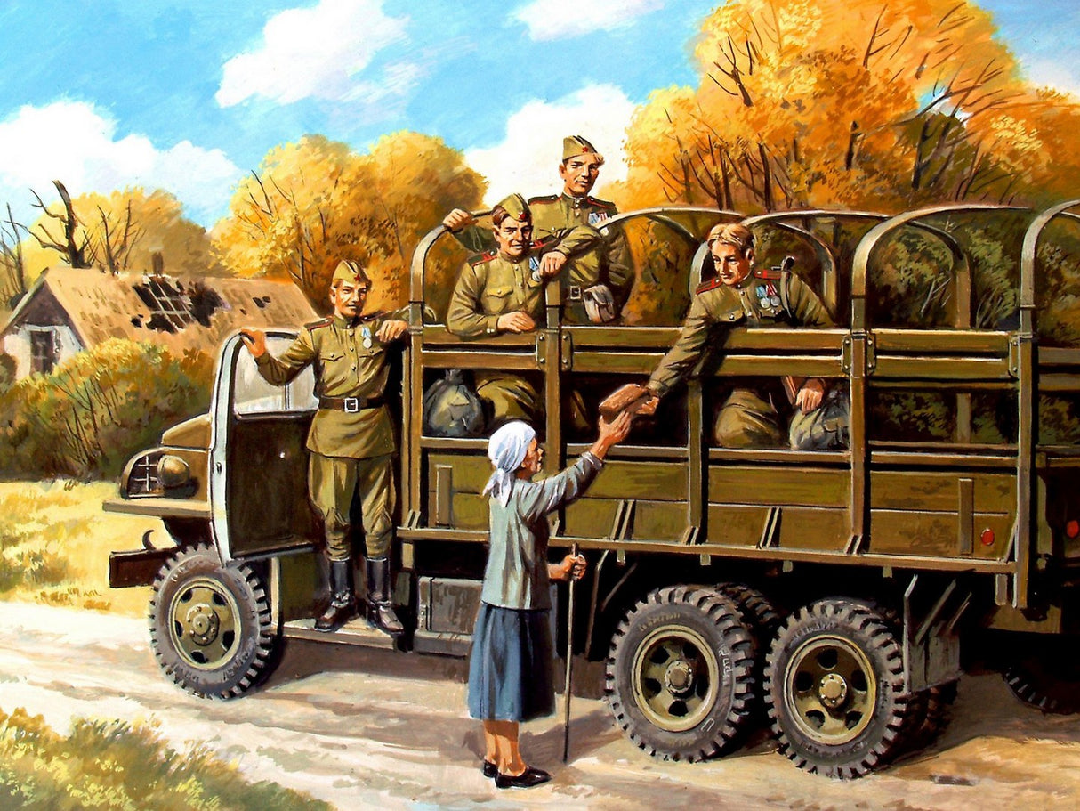 Soviet Motorised Infantry (1943-1945) 5 Figures